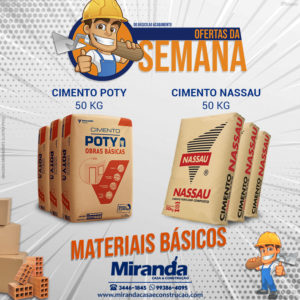 Ofertas da Semana - Cimento